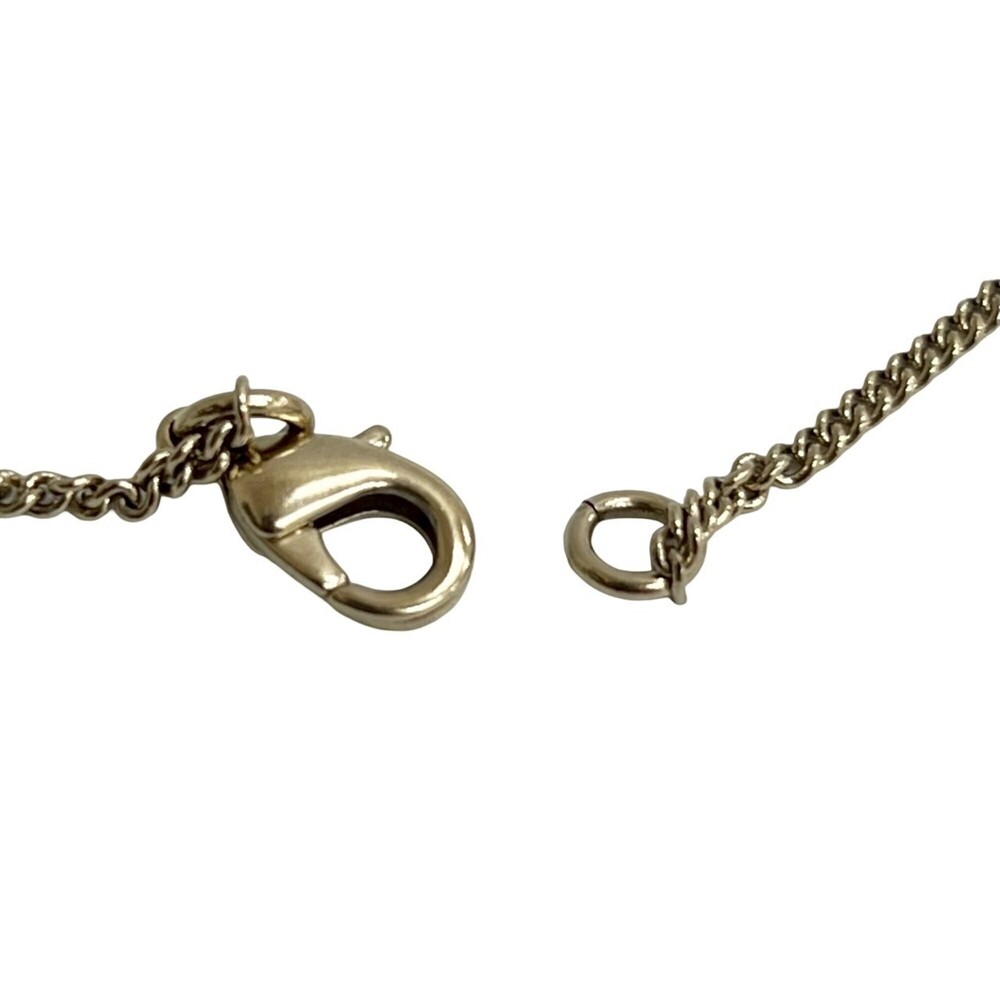 CHANEL Authentic Pink Pearl Logo Necklace - Picture 3 of 5